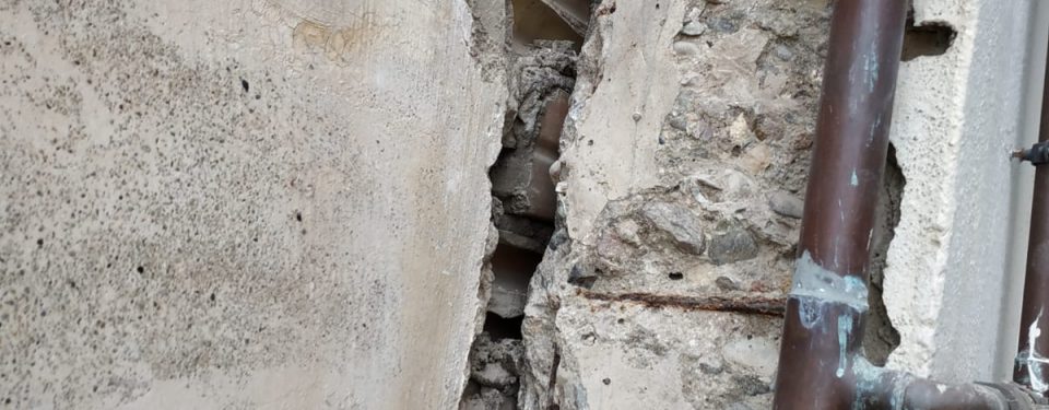 Arreglo de forjados y fachada en Passeig Sant Antoni 6-8 (Barcelona)
