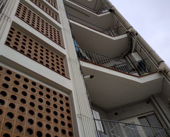 Arreglo de forjados y fachada en Passeig Sant Antoni 6-8 (Barcelona)