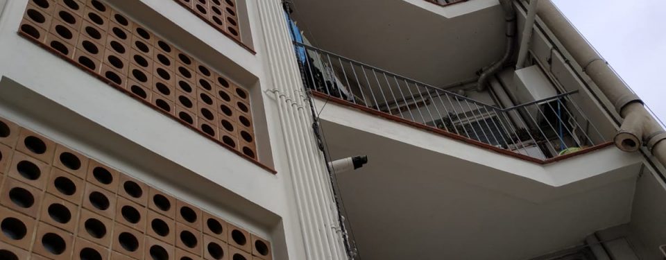 Arreglo de forjados y fachada en Passeig Sant Antoni 6-8 (Barcelona)